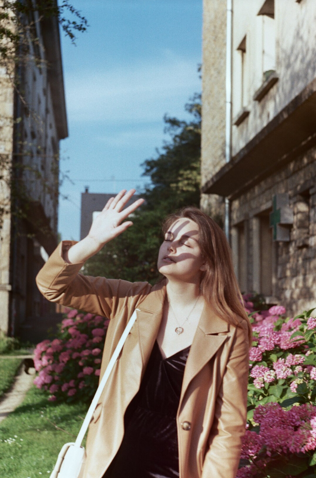 Portrait of a smiling woman in a blazer